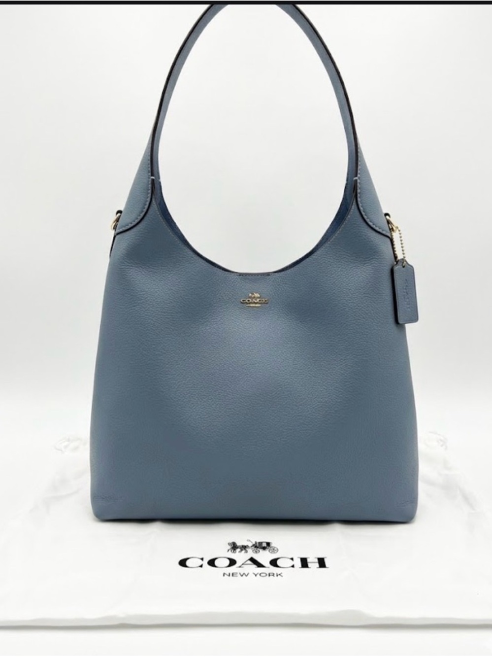 Coach Brooklyn Shoulder Bag 28Bag in Slate Blue